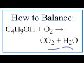 Balancing Chemical Equations Concepts