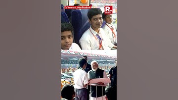 PM Modi Travels with Kids on New Vande Bharat Train from Varanasi