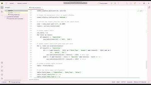 lexical analysis with symbol table and code