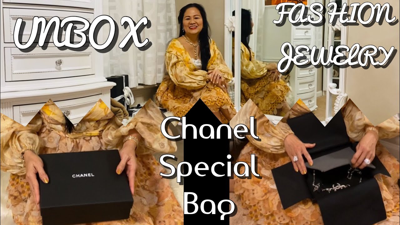 UNBOX CHANEL EVENING SPECIAL BAG,FASHION JEWELRY/ ĐẬP HỘP TÚI XÁCH ĐẶC