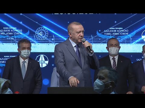 تربط بين بحر مرمرة والبحر الأسود.. أردوغان يضع حجر الأساس لمشروع قناة إسطنبول 🇹🇷