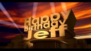 Happy Birthday Jeff