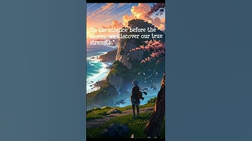 "Before the Storm: Find Strength in Stillness"