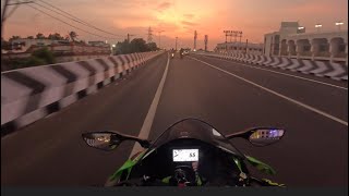 salem to madurai night bike ride in Kawasaki zx10r 🏍️🌅💥#bike #automobile #zx10 #zx10 #youtubeshorts