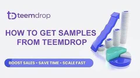 How to Get Samples from Teemdrop