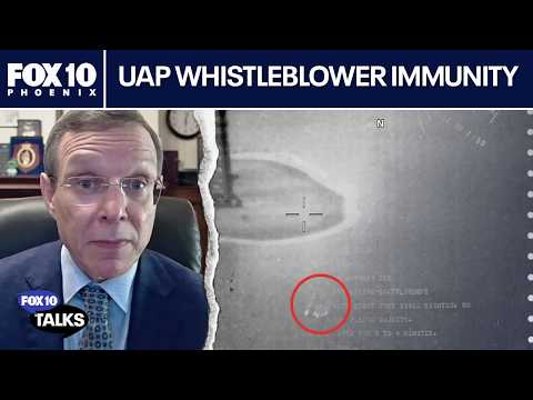 UAP whistleblower waiver could expose alien technology, Avi Loeb says | FOX 10 Talks