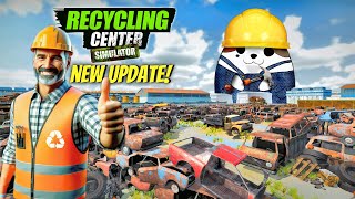 New Maps and turning Organic Waste into Bio Gas in Recycling Center Simulator! | New Updates! Ep 6