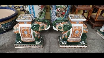 đôn voi gốm Biên Hòa. 0933851727