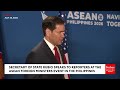 Marco Rubio Asked: 'What Prompted The Easing Of Sanctions On Hong Kong?'