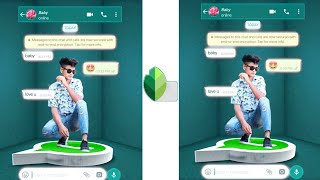 New Whatsapp Creative Photo Editing In Snapseed | Snapseed Photo Editing 2021 | Snapseed New Editing screenshot 4