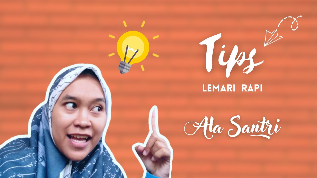 Le Mari Rapi Tips Lemari Rapi Ala Santri - YouTube