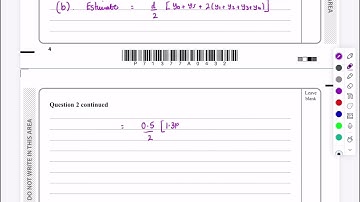 IAL, Edexcel, Jun 2022, P2, Q2, Integration, Trapezium Rule, Pure, Nick Peters, WMA12/01