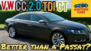 2013 VOLKSWAGEN CC 2.0 TDI GT BLUE EFFICIENCY - Passat spawned 4dr coupe - BETTER THAN A PASSAT?