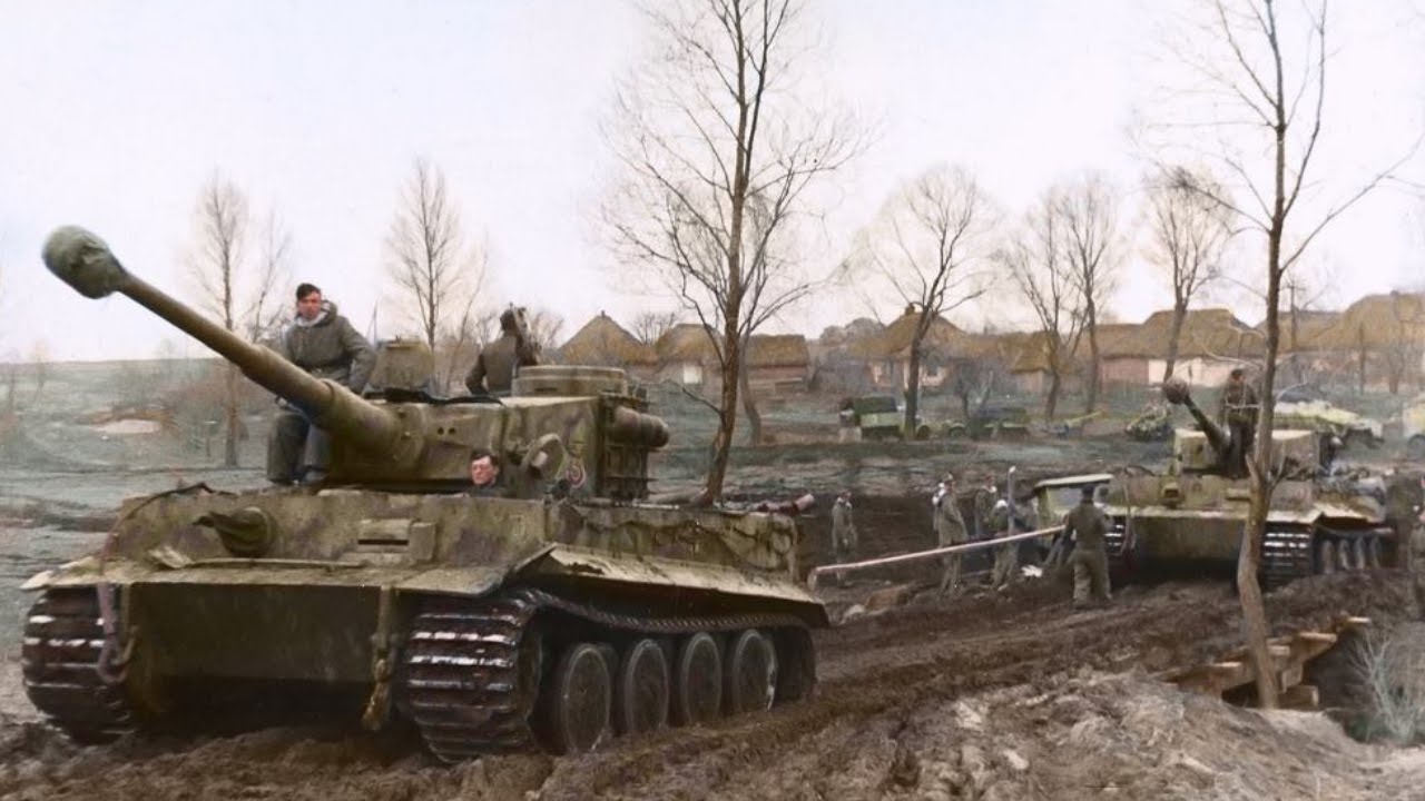 Panzers in the mud What happened if a German tank got stuck in the