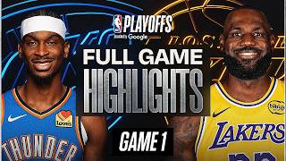 THUNDER vs LAKERS FULL GAME 1 HIGHLIGHTS MAY 4, 2026 NBA HIGHLIGHTS TODAY | NBA 2K26 GAMEPLAY