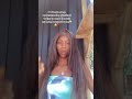 An understanding girlfriend trying to comb her wig #shortvideo