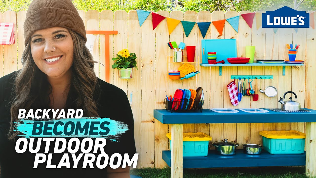 Transform Backyard Into Outdoor Playroom | Home Becomes (Ep 5)