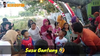 #indonesia #HUT RI 2019                                                  Lomba mimik Susu Gantung 🤣