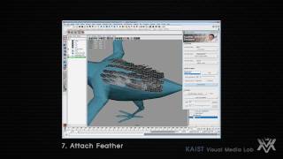 KAIST Visual Media Lab Digital Creature Project - Birds