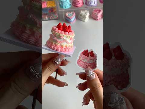 Surprise Your Friend With A Stunning DIY Clay Cake Diy Mini Clay Fakecake Homemade Tutorial