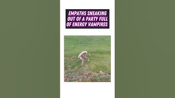 EMPATHS be like! #empaths #empathproblems #empathsbelike #empath #antisocial #partytime #shorts