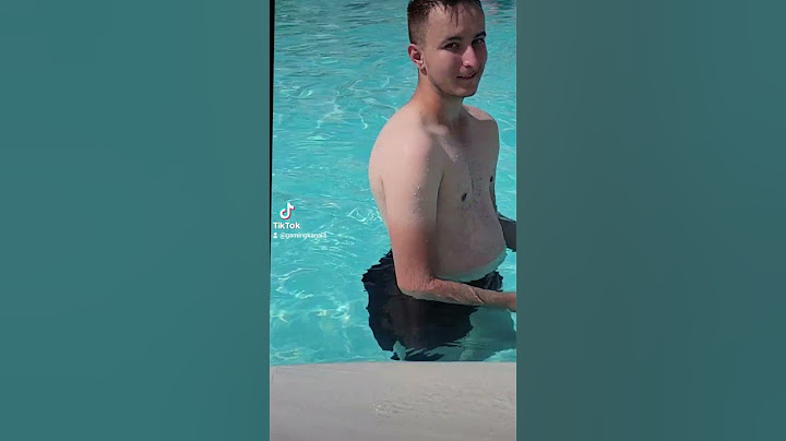 ICH GEHE GEMÜTLICH DURCH DAS WASSER IM POOL #videos #poolvideos #water