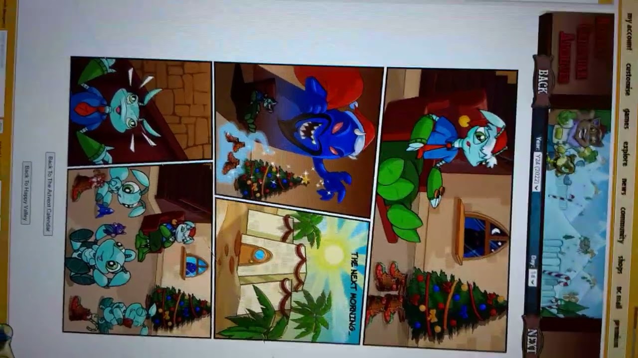 All neopets advent calendar shows in 2022