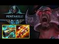 TRYNDAMERE 1v5 PENTAKILL 😱 DELETED THE ENTIRE TEAM!