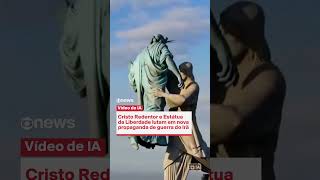 Christ The Redeemer And Statue Of Liberty Clash In New Iranian War Propaganda