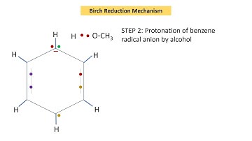 Birch Reduction Reaction Mechanism | Organic Chemistry Animations