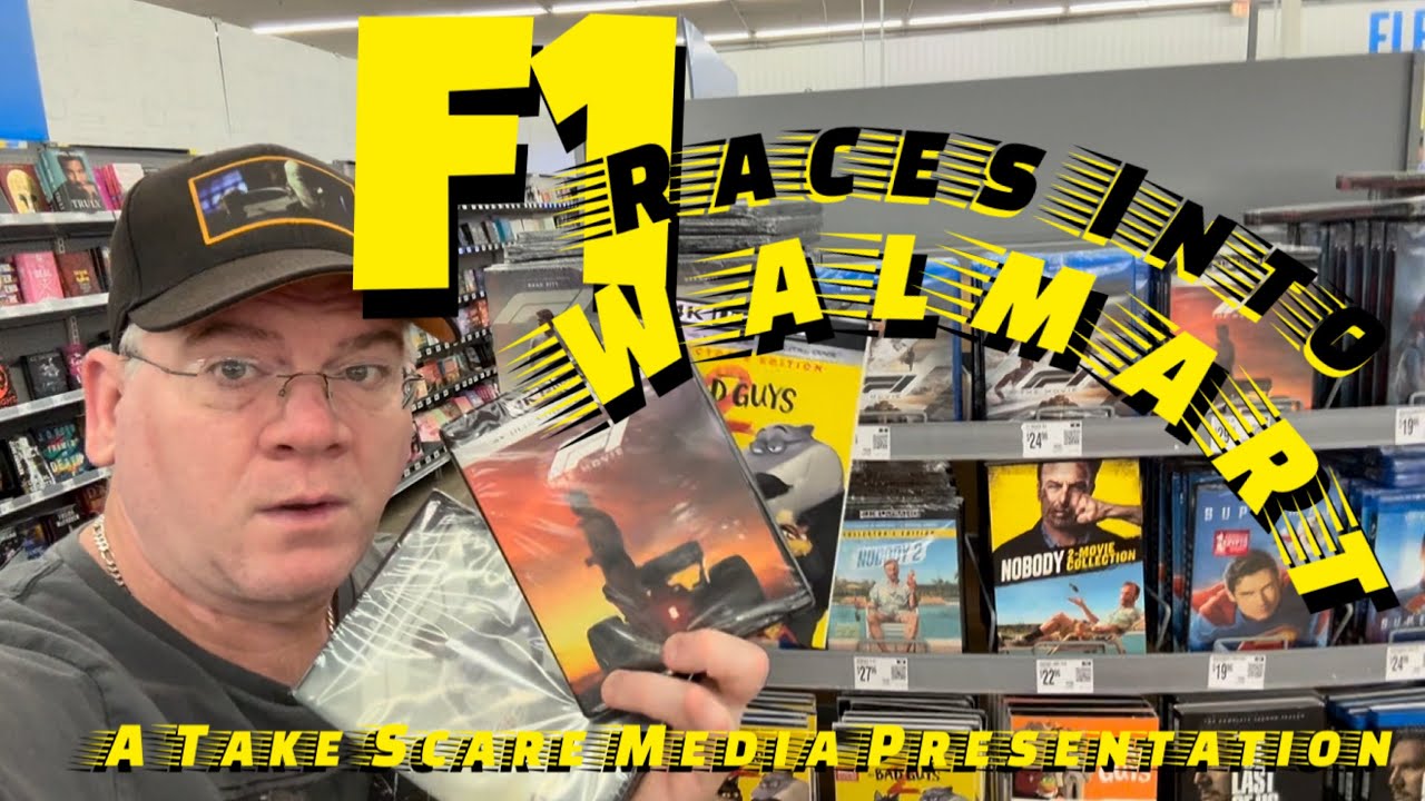 F1 Races Into WALMART | New Movies Stocked | Movie Hunt 