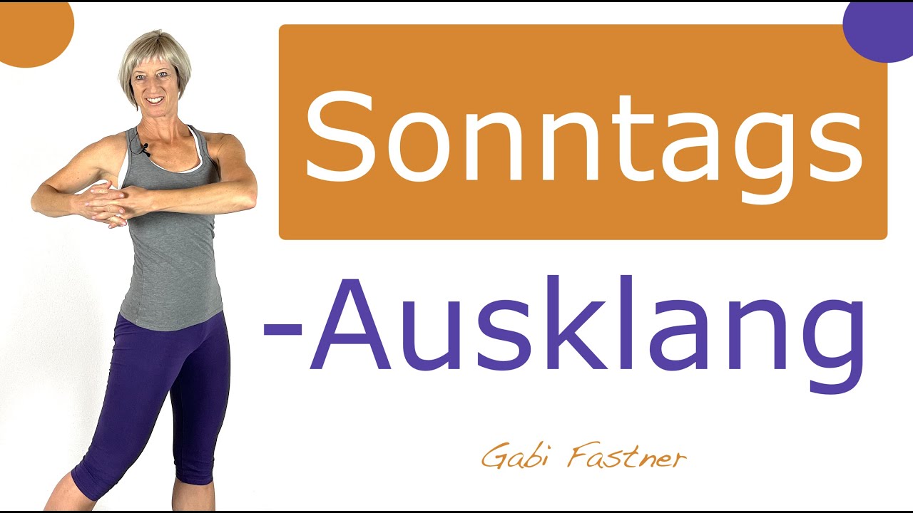 🌗21 min. SonntagsAusklang mit sanfter Bewegung ohne Geräte YouTube