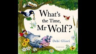 [SUBTITLED] WHAT'S THE TIME, MR. WOLF?| BOOK | KIDS READING