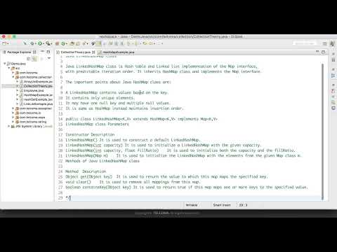 62 LinkedHashMapInJAva