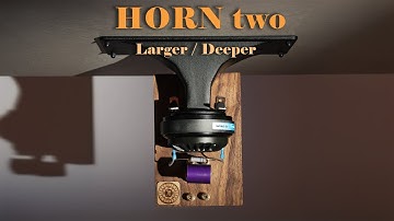 The HORN two - larger and deeper