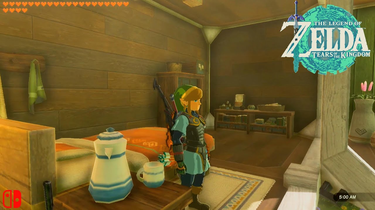 Legend of Zelda TOTK - Creating my own House! & Side Quests: Home on ...