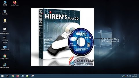 How to create bootable Hiren boot usb