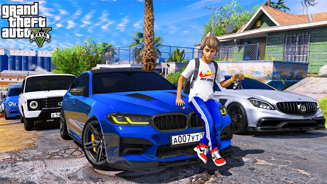 ОПЕРСКАЯ ЕЗДА В GTA 5 - ОБЗОР НА МОЙ АВТОПАРК! BMW M5 F90, MERCEDES CLS63 И ВАЗ 2114! 🌊ВОТЕР