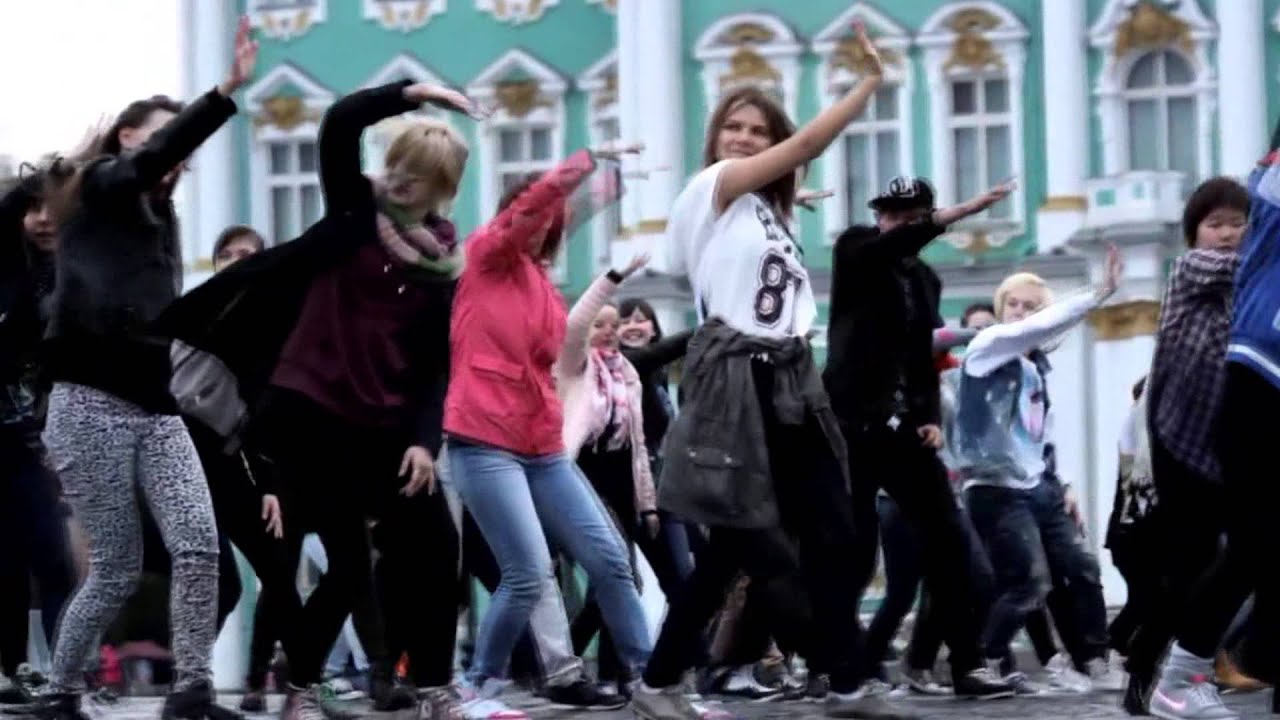 All k-pop flashmobs in St.Petersburg (for korean modern culture