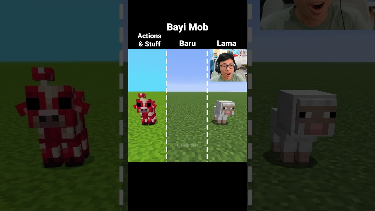Momen Bayi Mob Minecraft