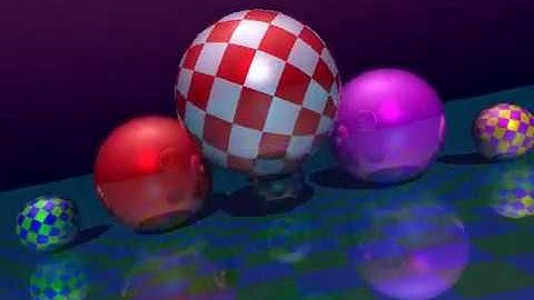 JavaScript raytracing.. first success