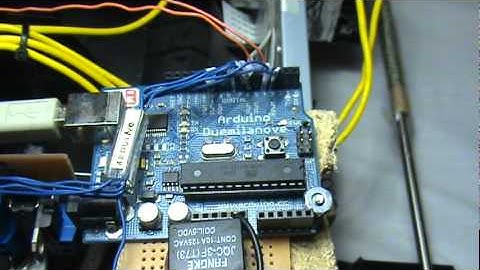 Trenzadora y Embobinadora controlada con Arduino