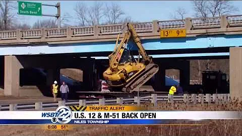 Bridge at US 12 and South 11th reopened after crash