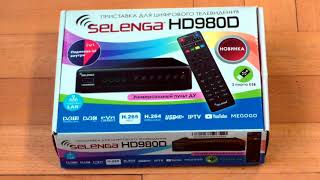 Цифровой ресивер Selenga-HD980D как 