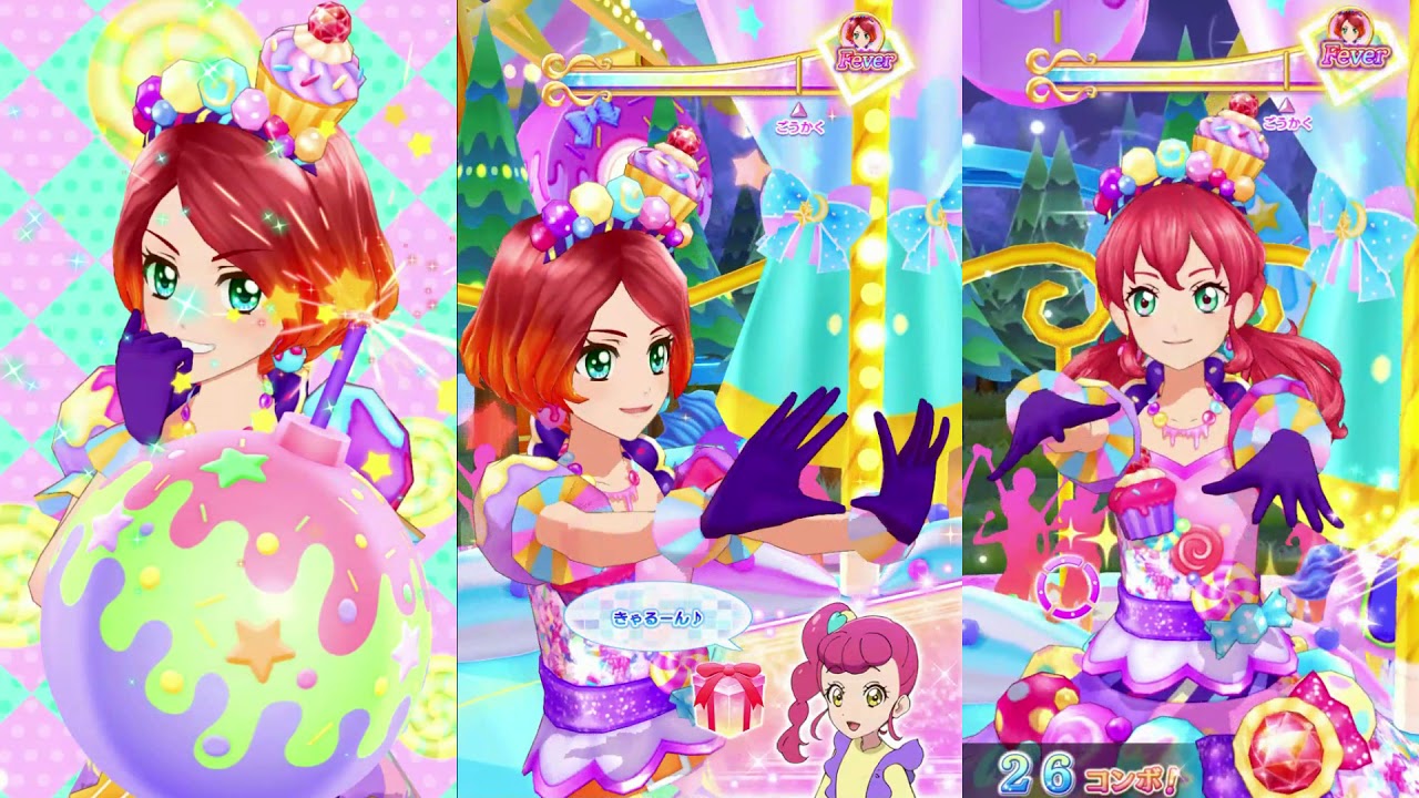 アイカツフレンズ】ジュエリングドレスモード・ガーネットをクリア