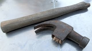 Quickly Repair a broken Hammer Handle