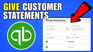 How To Give Customer Statements In QuickBooks Online (2026) (Quick And Easy Guide)
