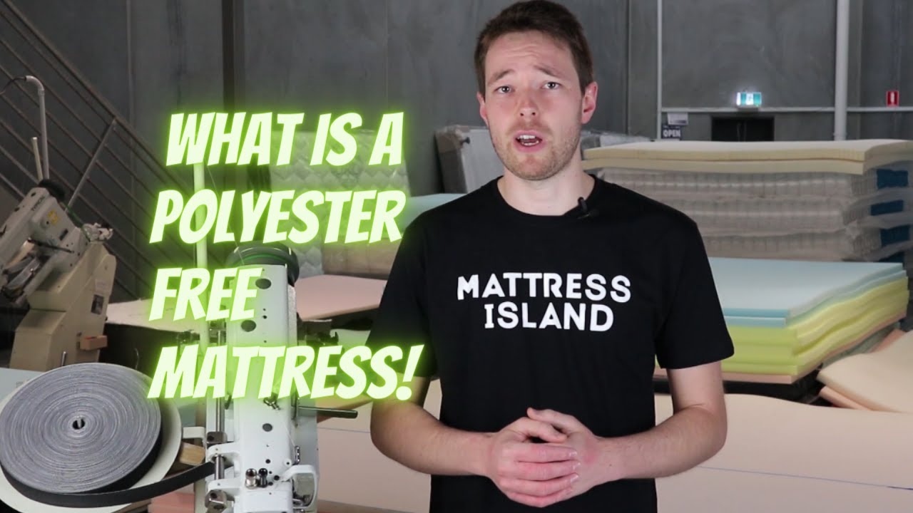 What is a polyester free mattress?