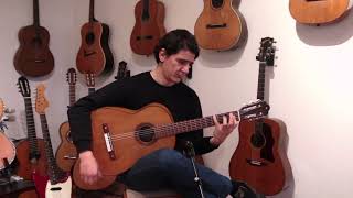 Ricardo Sanchis Nacher flamenco guitar ~1935 - old world flamenca (Santos Hernandez/Domingo Esteso)