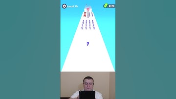 Number Merge Run: Merge Master ❗Level 10❗#games #iPad